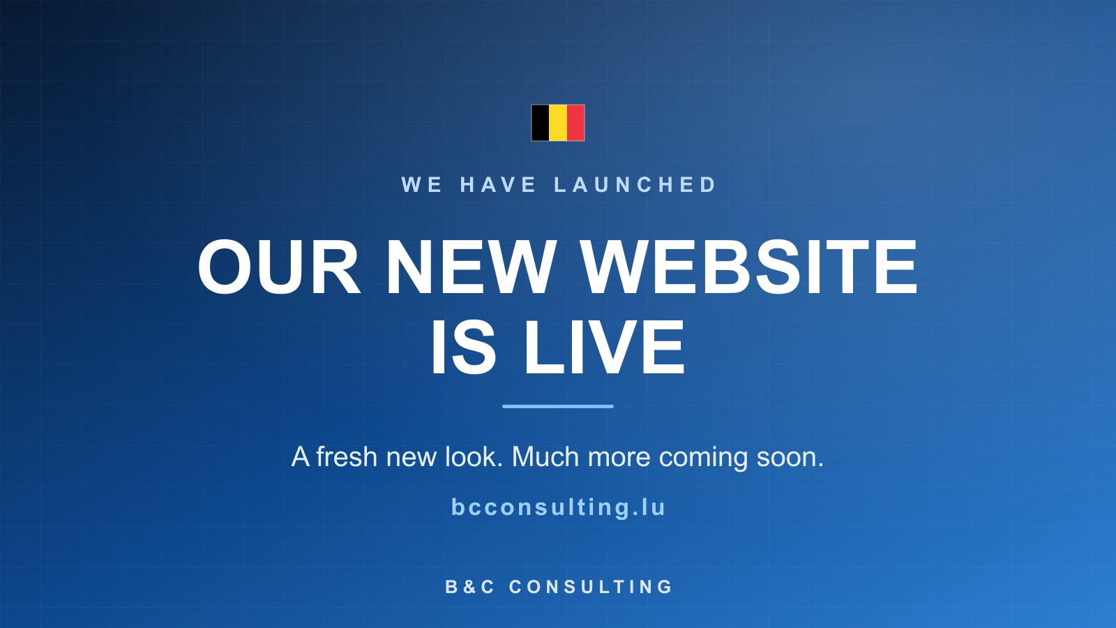 The new B&C Consulting website